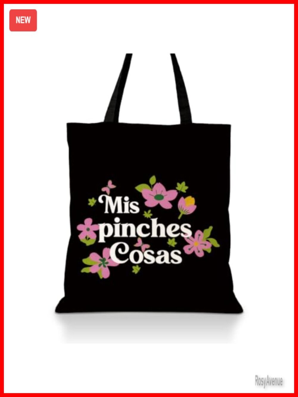 Canvas Tote Bag Funny Animal Print Reusable Shoulder Bag Lightweight